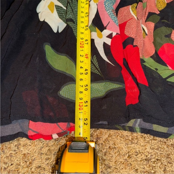 Farm Rio by Anthropologie Floral Long Sleeve Maxi Dress size small - Picture 10 of 10